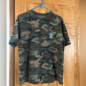 Men's Camouflage Short Sleeve Tee